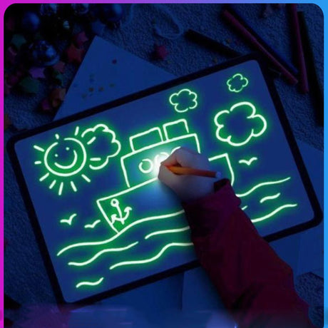 Draw With Light Fun  Glowing Paint Glow Light Tablet Draw With Light Fun And Developing Toy - V.I.P Digital Presence