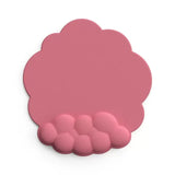 Alfombrilla de ratón con reposamuñecas para teclado, nube, antideslizante, espuma viscoelástica, para escritorio, oficina, gamer, ratón, reposamuñecas
