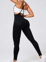 Crisscross Spaghetti Strap Jumpsuit - V.I.P Digital Presence