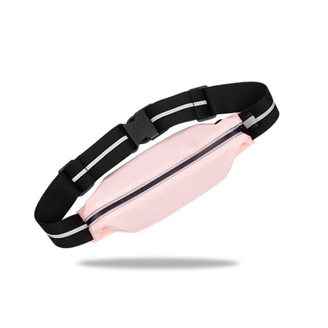 Sports waist packaging, mobile phone, men's and women's outdoor running waist bag, elastic and close fitting storage, waterproof and fashionable, not shaking - V.I.P Digital Presence