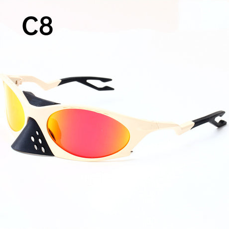 2025 Men's Outdoor Sunglasses: Y2K Cycling/Driving, Polarized, Windproof, INS Trendy - V.I.P Digital Presence