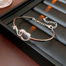 2025 Infinite - Symbol Hollow - Heart Bracelet for Daughter, with Gift Box, Ideal for Her Birthday Party and as an Adult Gift - V.I.P Digital Presence