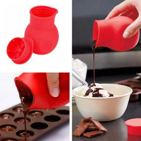 Baking tool chocolate silicone melting pot - V.I.P Digital Presence