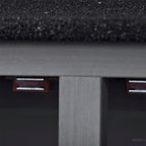 Outdoor 5.3ft Hx4.6ft L Wood Storage Shed Tool Organizer,Garden Shed, Storage Cabinet with Waterproof Asphalt Roof Gray - V.I.P Digital Presence