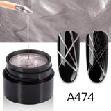 ROSALIND Gel Spider Line For Nails Art Gel Polish UV Colors Painting Gel Nail Polish Spider Gel Lacquer Web Stickers Gel Polish - V.I.P Digital Presence