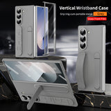 Suitable for Samsung zfold 6 phone case FOLD5 folding official vertical wristband case film integrated anti fall protective case - V.I.P Digital Presence