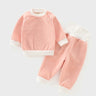 Children's Autumn And Winter Warm Suit Baby Spring And Autumn Plus Fleece Outer Wear Tops Pants Men And Women Baby Two Sets - V.I.P Digital Presence