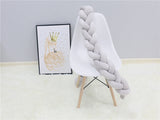 1Pcs 1M/2M/3M Baby Handmade Nodic Knot Newborn Bed Bumper Long Knotted Braid Pillow Baby Bed Bumper Knot Crib Infant Room Decor - V.I.P Digital Presence