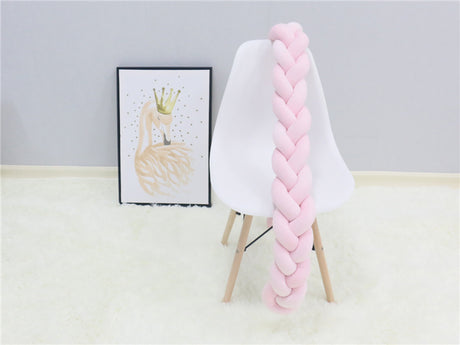 1Pcs 1M/2M/3M Baby Handmade Nodic Knot Newborn Bed Bumper Long Knotted Braid Pillow Baby Bed Bumper Knot Crib Infant Room Decor - V.I.P Digital Presence