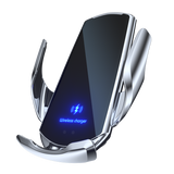 Q3 car wireless charging mobile phone holder 15W induction opening and closing car navigation stand supplies - V.I.P Digital Presence