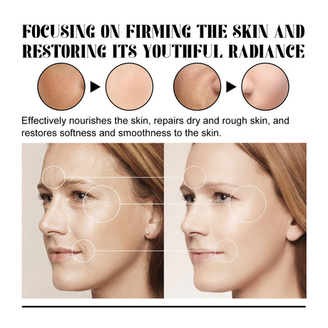 Snail Mucin 92% Moisturizer, Moisturizing And Smoothing Facial Wrinkles Firming And Elastic Skin Care Cream - V.I.P Digital Presence