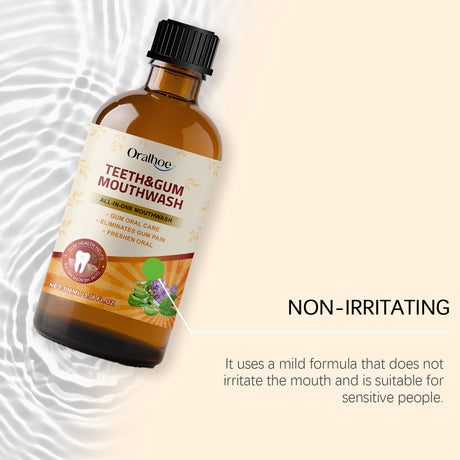 Herbal Mouthwash, Herbal Ingredients Gently Clean Teeth Odor Daily Care Mouthwash - V.I.P Digital Presence