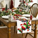 Christmas candy printed table flag new Christmas table decoration tablecloth mat holiday party tablecloth - V.I.P Digital Presence