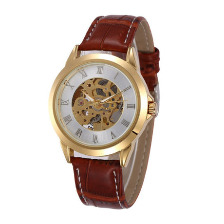 SHENHUA Men's Fashion Hollow out Watch Antique Fully Automatic Mechanical Watch - V.I.P Digital Presence