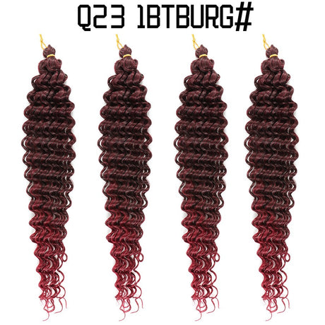 African crochet hair wig Deep Wave hair Latin American curly braided hair fluffy - V.I.P Digital Presence