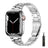 Suitable For Apple Watch S 3 4 5 iwatch S 7 8 9 Stainless Steel Metal Fine Steel Watch Chain With Five Beads - V.I.P Digital Presence
