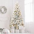 7FT PVC Memory Wire Christmas tree (With Light) - V.I.P Digital Presence