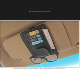 IKSNAIL Car Sun Visor Bill Pen Business Card Holder CD DVD Organizer Storage Box Sunglasses Clip Stowing Tidying Car Accessories - V.I.P Digital Presence