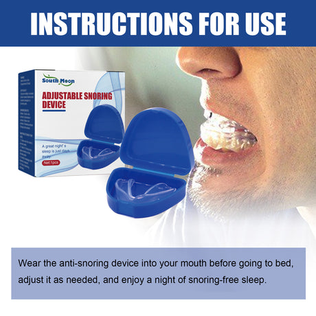 Adjustable Snoring Device, Correction At Night Help Sleep Cleaning Nasal Breathing Care Snore Stop Device - V.I.P Digital Presence