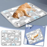 Summer Pet Cooling Pad Ice Crystal Gel Cool Down Cat To Dog Pet Grasp Bed Resistance Collapsible Rectangle Pad Accessories - V.I.P Digital Presence