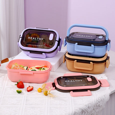Sealed leak-proof portable large capacity compartment lunch box lunch box outdoor picnic box - V.I.P Digital Presence