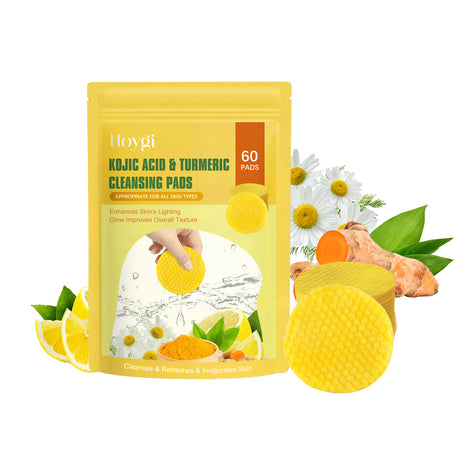 Turmeric Acid Cleansing Pad Gently Cleanses Face, Moisturizes Skin, Moisturizes Oil And Cleanses Face - V.I.P Digital Presence