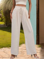 Tied Wide Leg Pants - V.I.P Digital Presence