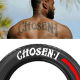 【 Transfer Film 】 Car Tire Stickers, Tire Letter Stickers, English Letter 3D Stereoscopic Stickers - V.I.P Digital Presence