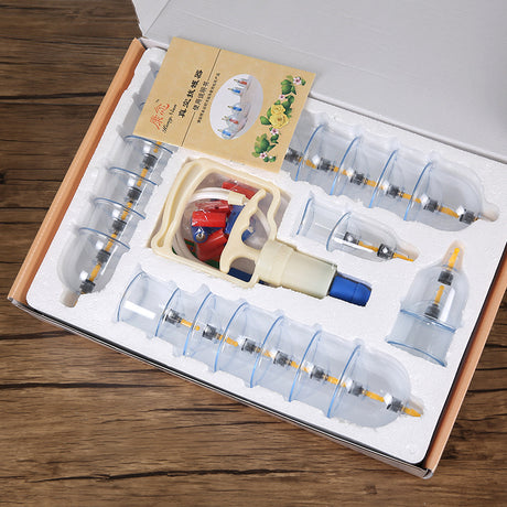Cupping Therapy Set Vacuum Massager Ventosa Masaje Professional Suction Cup Vacuum Massage Jar Physiotherapy Guasha Athletes Set - V.I.P Digital Presence