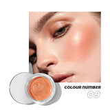 Pudaier 10-color liquid blush eyeshadow brightens lips and cheeks to contour naturally with fine glitter highlights - V.I.P Digital Presence