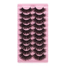 10 Pairs Of Messy Thick Imitation Mink Hair False Eyelashes 3D Stereo Realistic European And American Fried Hair False Eyelashes - V.I.P Digital Presence