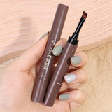 Waterproof Brown Grey Eyebrow Dyeing Cream Pencil Natural Lasting Non-smudge Setting Dye Eye Brow Pen with Brush Makeup Cosmetic - V.I.P Digital Presence