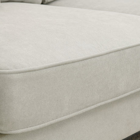 [VIDEO provided] [New] 108*85.5" Modern U Shape Sectional Sofa 7 Seat Fabric Sectional Sofa Set - V.I.P Digital Presence