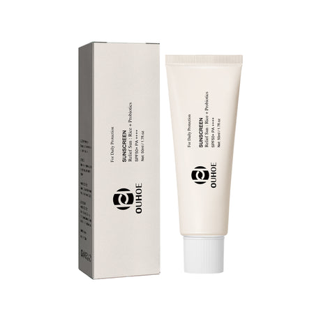 Rice Probiotic Protective Cream, Refreshing Anti-UV Moisturizing Face Protective Cream - V.I.P Digital Presence