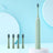Intelligent electric toothbrush adult soft bristled household sound wave fully automatic charging simple and stylish waterproof - V.I.P Digital Presence