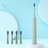 Intelligent electric toothbrush adult soft bristled household sound wave fully automatic charging simple and stylish waterproof - V.I.P Digital Presence