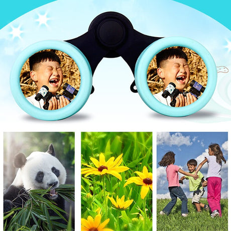 Binoculars HD 4x30 Telescope Rubber Children Colorful Telescope Fixed Zoom Anti-skid Portable Field glasses Gifts for Children - V.I.P Digital Presence