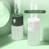 New Cute Pet Humidifier Double Spray Air Humidifier USB Ultrasonic Aroma Diffuse Air Mist Maker Humidificador with Romantic Lamp - V.I.P Digital Presence