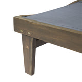 SUMMERLAND CHAISE LOUNGE - DARK GREY MESH - V.I.P Digital Presence