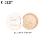 QIBEST Icy Loose Powder Mint Loose Powder Honey Powder Cake Is Not Easy To Take Off Makeup Concealer Makeup Powder - V.I.P Digital Presence