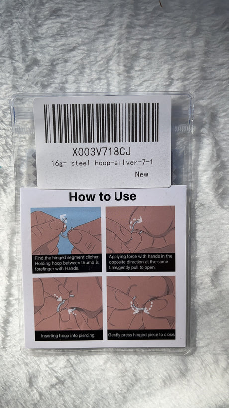 16g- steel hoop-silver-7-1 - V.I.P Digital Presence