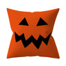 Funda de cojín de truco o trato/calabaza 45*45 cm Feliz Halloween Funda de almohada decorativa Feliz otoño Todos ustedes fantasmas Funda de almohada de terror