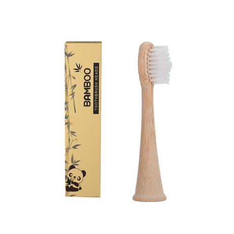 Bamboo toothbrush head compatible with Philips HX3/6/9 series electric toothbrush DuPont hair bamboo toothbrush head - V.I.P Digital Presence