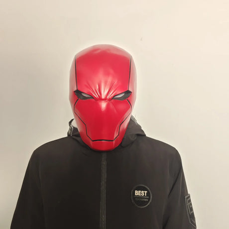 Movie Cosplay Red Hood Mask Arkham Knight The Dark Knight Masks Helmet Man Full Head Cosplay Prop Halloween Fancy Party Headwear - V.I.P Digital Presence