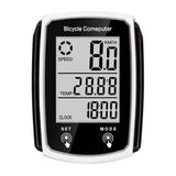 Wired LCD Digital Bicycle Computer - Speedometer and Odometer with Backlight, a Must - have Bike Accessory - V.I.P Digital Presence