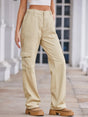 Straight Denim Cargo Pants - V.I.P Digital Presence