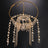 Fashionable Leaf Water Diamond Tassel Headwear, Personalized and Versatile Water Diamond Hair Chain, Women's Headdress - V.I.P Digital Presence