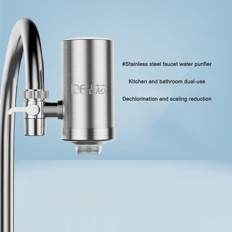 Faucet water purifier household 304 stainless steel new detachable washable tap water filter live streaming source water purifie - V.I.P Digital Presence