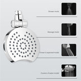 multi-function shower top spray rotating shower head four modes - V.I.P Digital Presence