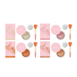 Setting powder with brush， Natural Makeup Light, Delicate Breathable Fit Dry And Wet Dual Use Powder Lasting Makeup - V.I.P Digital Presence